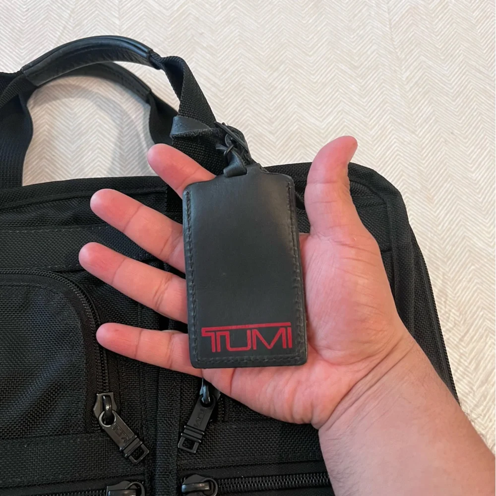 TUMI Alpha Ballistic Bag 2624D3 Organizer Laptop Brief Messenger Made In USA